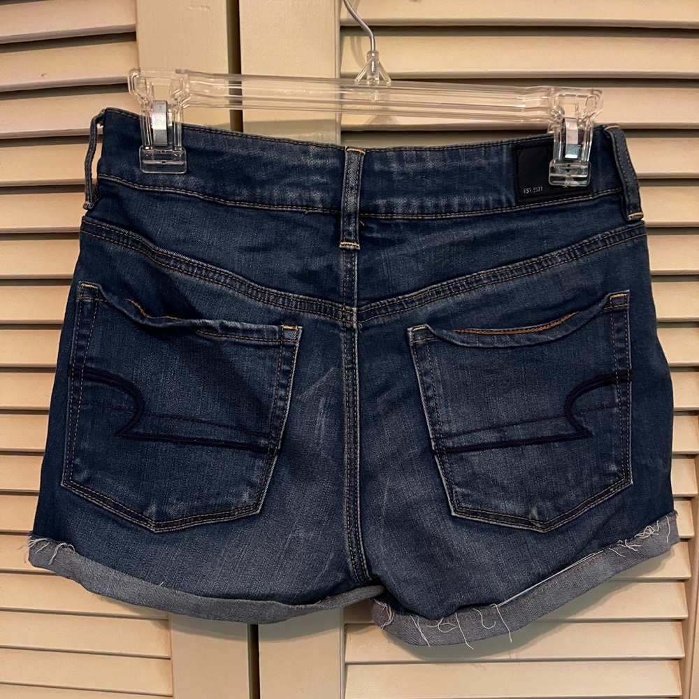 AEO Stretch Hi Rise Shortie - Picture 3 of 3